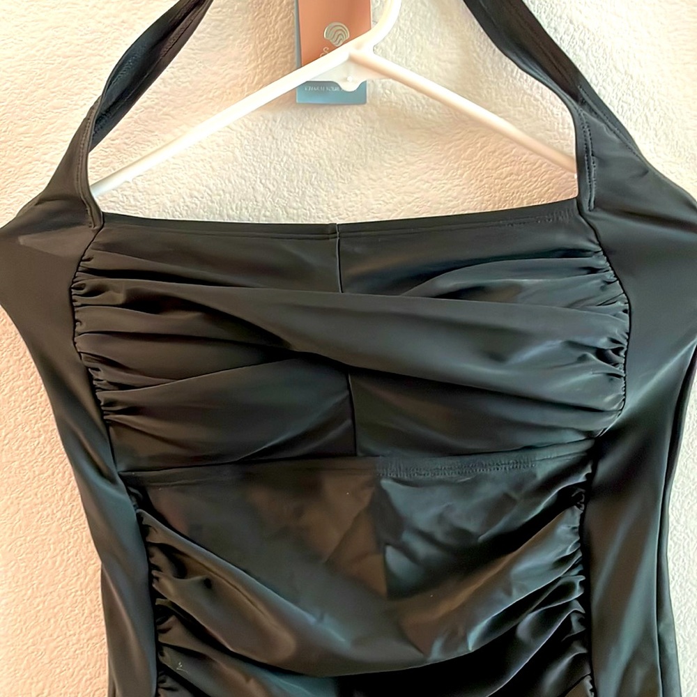 One piece Halter Swim Suit
